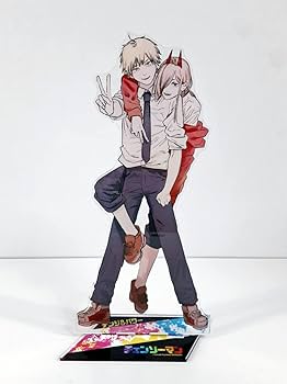 Amazon | チェンソーマン アクリルスタンド デンジ パワー 漫画 萌え